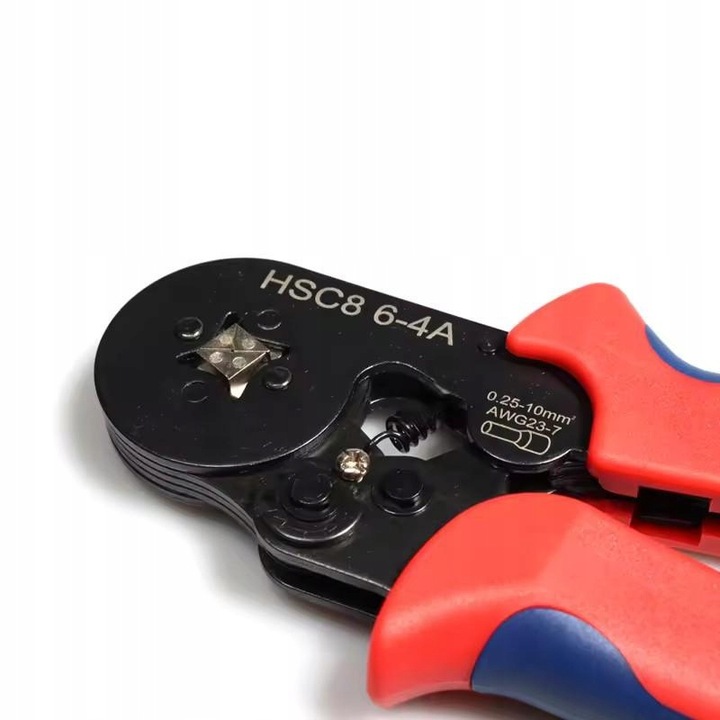 PRASKA ZACISKARKA DO KONEKTORÓW KOŃCÓWEK KABLI PRZEWODÓW + 1200 SZT