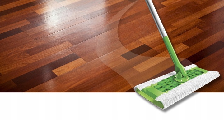 Swiffer Mop płaski zestaw startowy 11 wkładów ( 8 suchych 3 mokre)