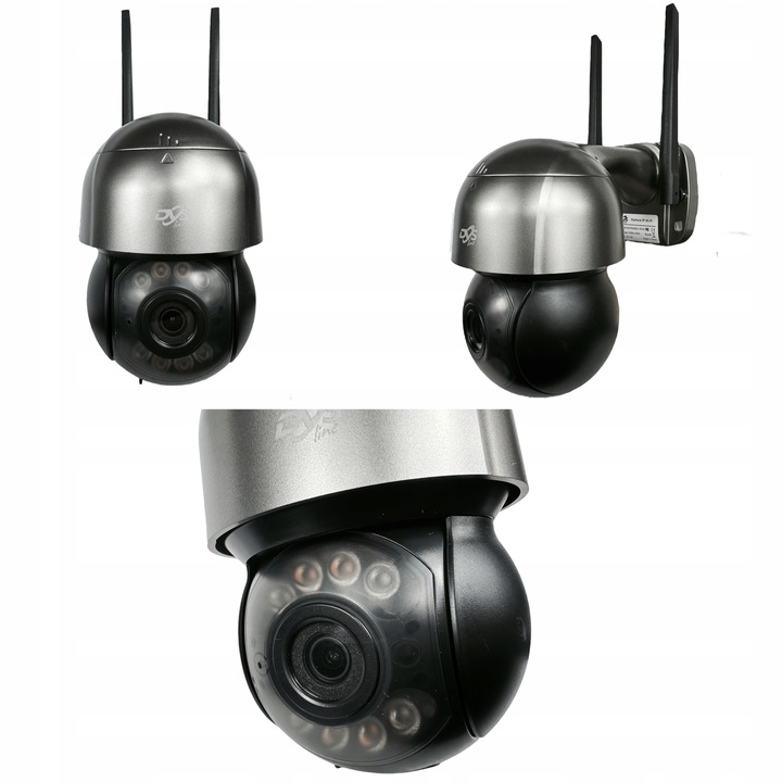 Obrotowa kamera zewnętrzna 360° IP WiFi z DETEKCJĄ RUCHU 5Mpx 2K AUDIO DVS