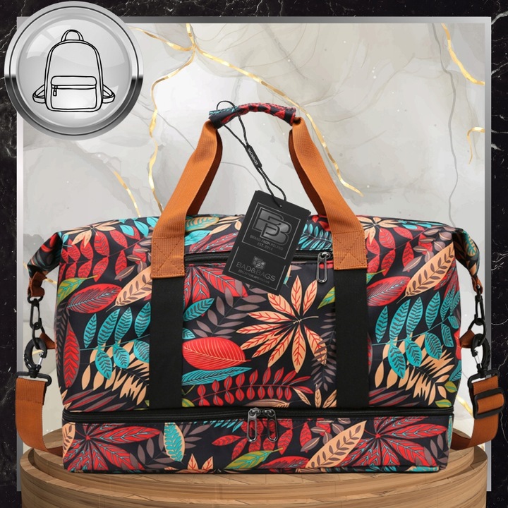 Torba BAGAŻ 33 l Do Samolotu PODRÓŻNA Na Siłownię Podręczny Wodoodporna