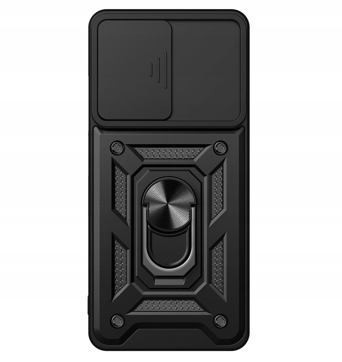 Etui do Samsung A56 5G PANCERNE SLIDE RING CASE + SZKŁO 9H
