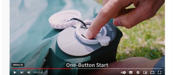 AEROGOGO GM2-01 MATERAC AUTOMATYCZNIE DMUCHANY