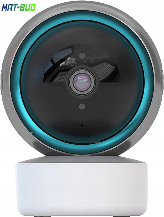 KAMERA OBROTOWA DOMOWA WEWNĘTRZNA NIANIA ELEKTRONICZNA WIFI NOC FULL