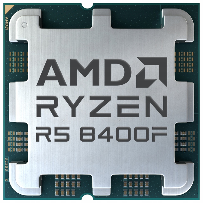 Procesor do gier AMD Ryzen 5 8400F AM5 6 rdzeni 4,7GHz turbo 65W 16mb cache