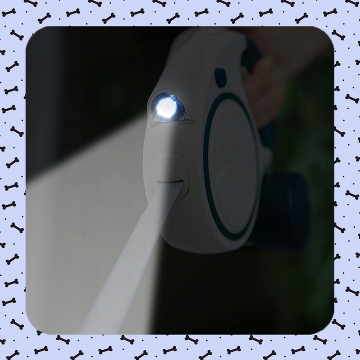 SMYCZ DLA PSA DŁUGA AUTOMATYCZNA BLOKADA ODBLASK POJEMNIK NA WOREK