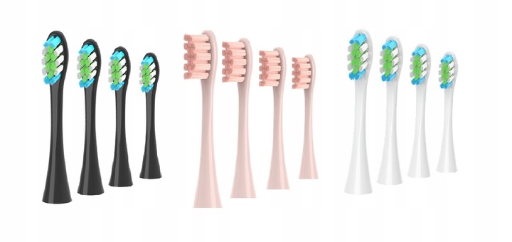 12x Końcówki MIX do OCLEAN X PRO Z1 F1 ONE AIR 2 Elite Flow Xiaomi