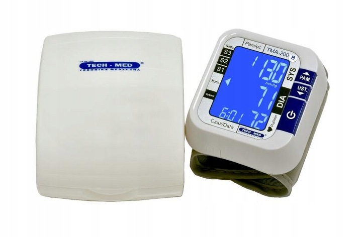 CIŚNIENIOMIERZ NADGARSTKOWY elektroniczny ETUI ARTYMIA AUTOMATYCZNY