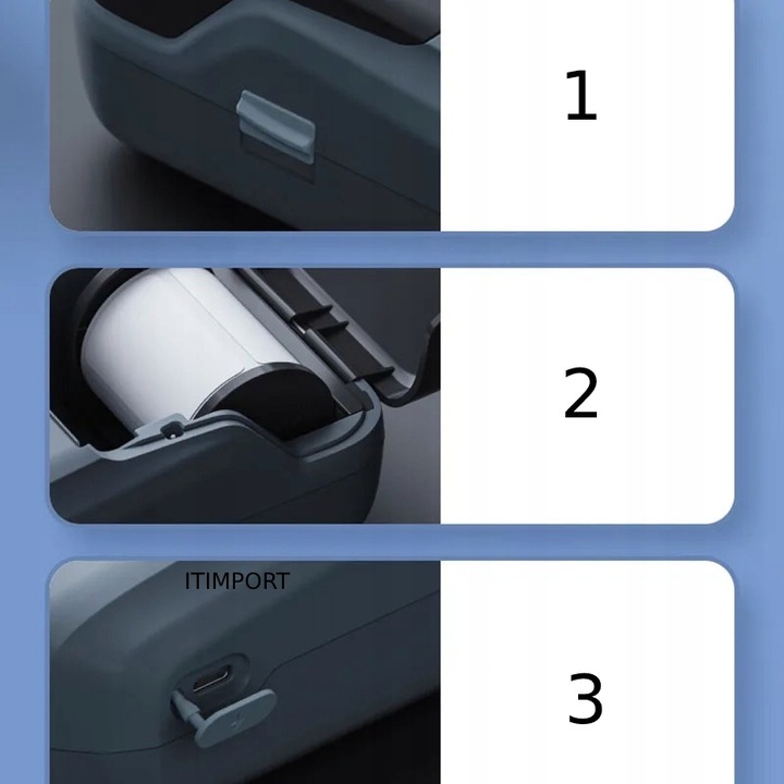 NIIMBOT B1 Drukarka Termiczna NAKLEJKI Bluetooth