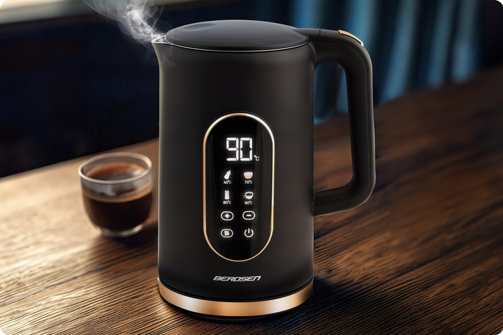 CZAJNIK ELEKTRYCZNY REGULACJA TEMPERATURY 2200W PANEL DOTYKOWY 1,7L