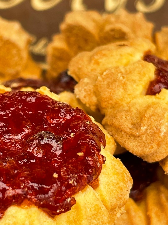 Ciastka Kruche ROZETKA z Marmoladą Rozetki PRL Borys 2kg