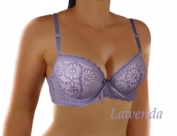 Koronkowy exclusive MAX PUSH UP B 75 Kolory