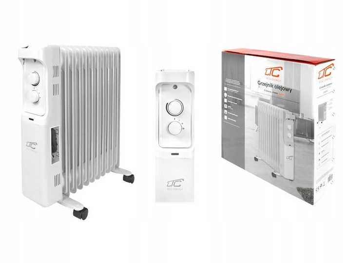 GRZEJNIK OLEJOWY ELEKTRYCZNY 11 ŻEBER 2500 LXUG11