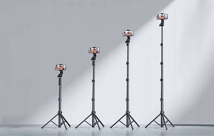 UGREEN REGULOWANY SLEFIE STICK PRZENOŚNY STATYW Z PILOTEM BLUETOOTH 1,8M