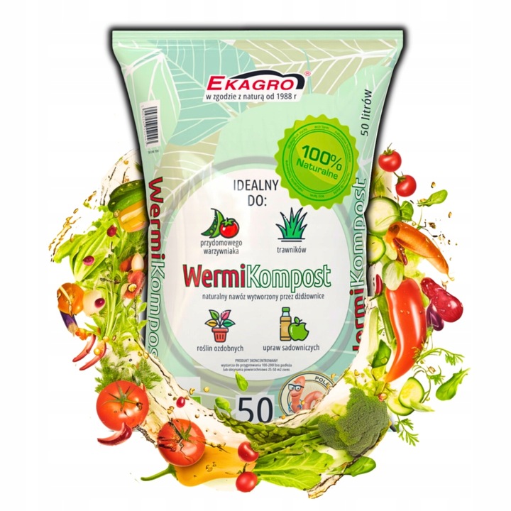 Naturalny Kompost Ekologiczny od Dżdżownic