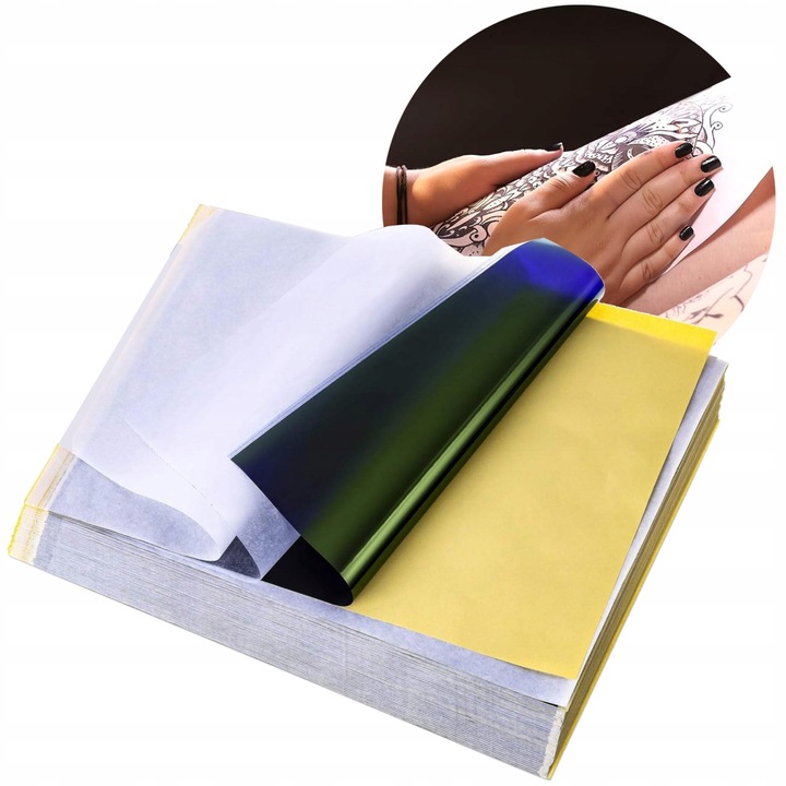 KALKA PREMIUM do odbijania tatuażu TERMICZNA -10 szt.- [SPIRIT