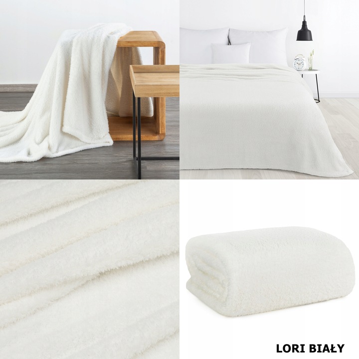 Komplet narzut na kanapę + fotele gruby ciepły koc mikrofibra 3D kolory HIT