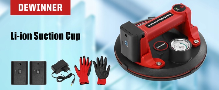 Automatyczna akumulatorowa elektryczna przyssawka próżniowa 2 x