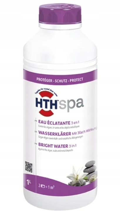 HTH Spa KRYSTALIZATOR na glony do Spa JACUZZI 1L