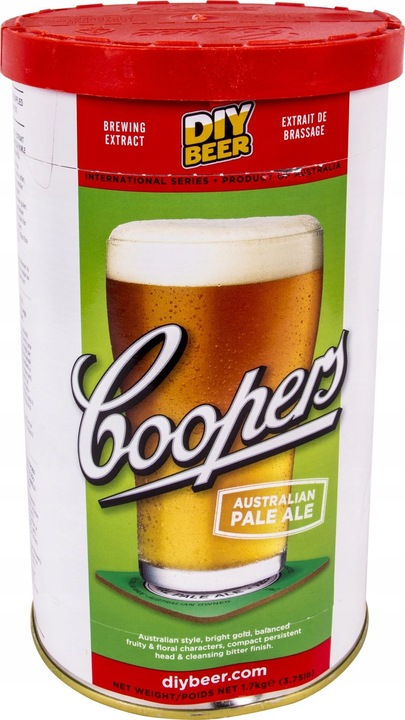 PIWO DOMOWE AUSTRALIAN PALE ALE BREWKIT COOPERS