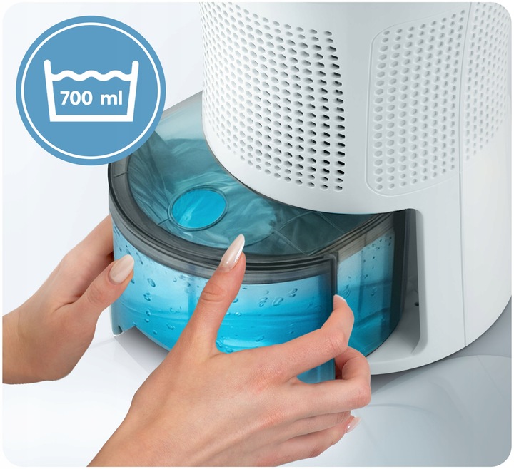 OSUSZACZ POWIETRZA POCHŁANIACZ WILGOCI CICHY 34dB LED Berdsen