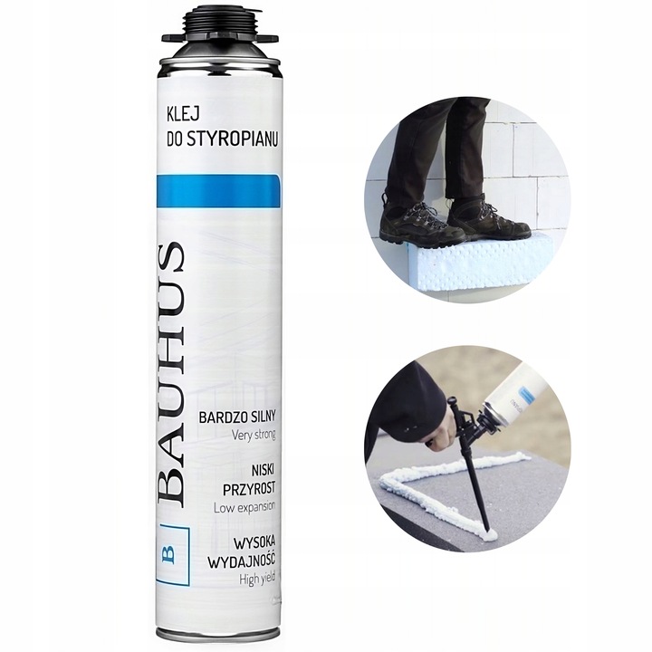 BAUHUS KLEJ DO STYROPIANU EPS i XPS 710 ml