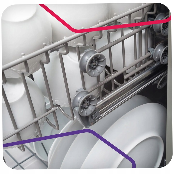 Zmywarka do zabudowy Amica DIM41 45 cm 9 kompletów SteamPower LED