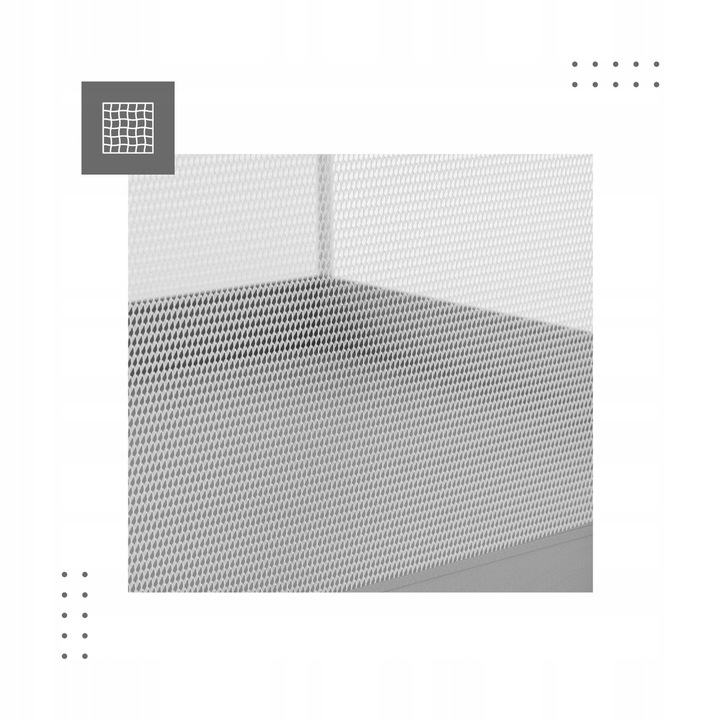 Kojec Dziecięcy Bezpieczny DLA DZIECI TULANO Cozy 20 130 x 130cm