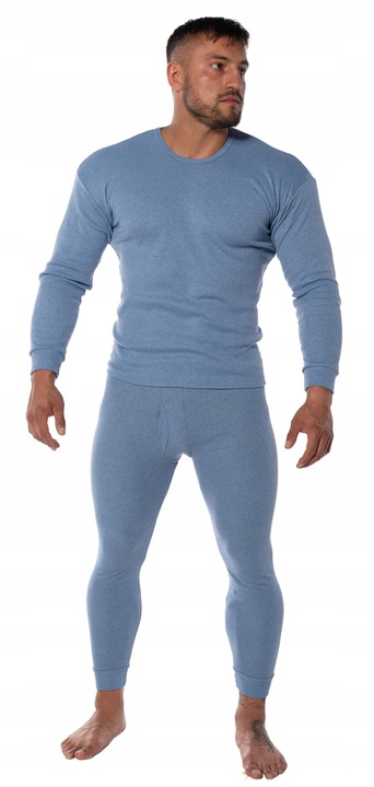 Podkoszulek Męski Bluzka Podkoszulka Z Długim Rękawem Bawełna