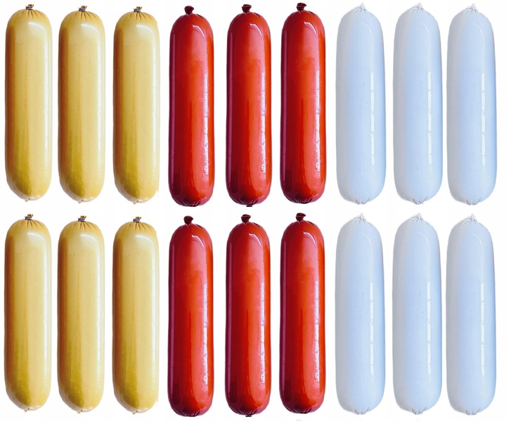 BATON MIĘSNY DLA PSA 18KG ZESTAW SMAKÓW KARMA MIX