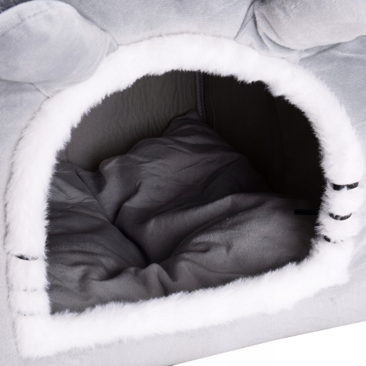 LEGOWISKO DLA KOTA KOTÓW DOMEK BUDKA KOJEC PLUSZOWY PODUSZKA POSŁANIE BUDA