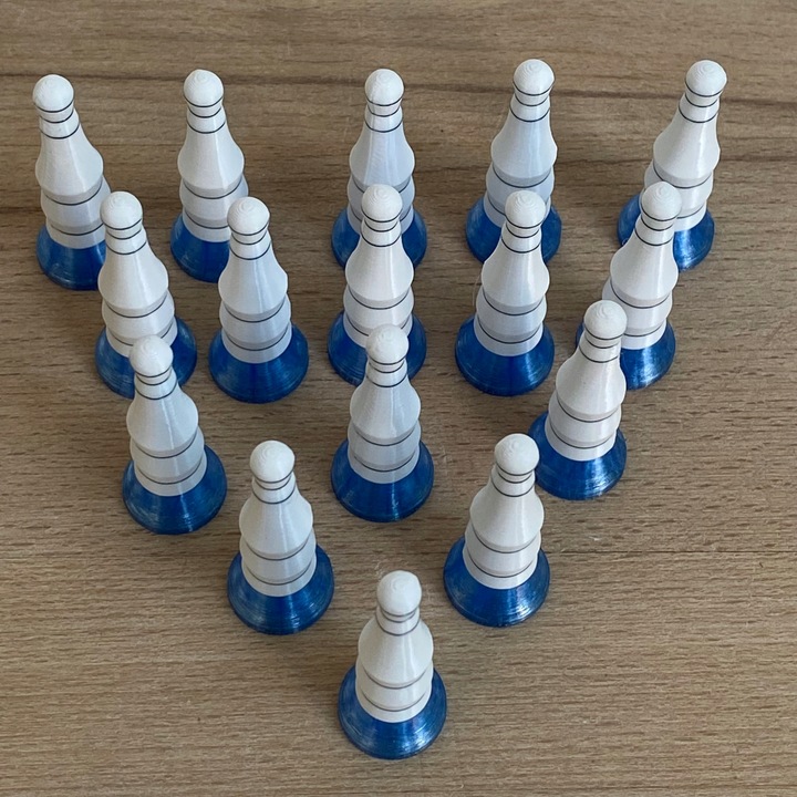 Leveling Mates38 pionki do poziomowania szafek, zestaw 16 sztuk