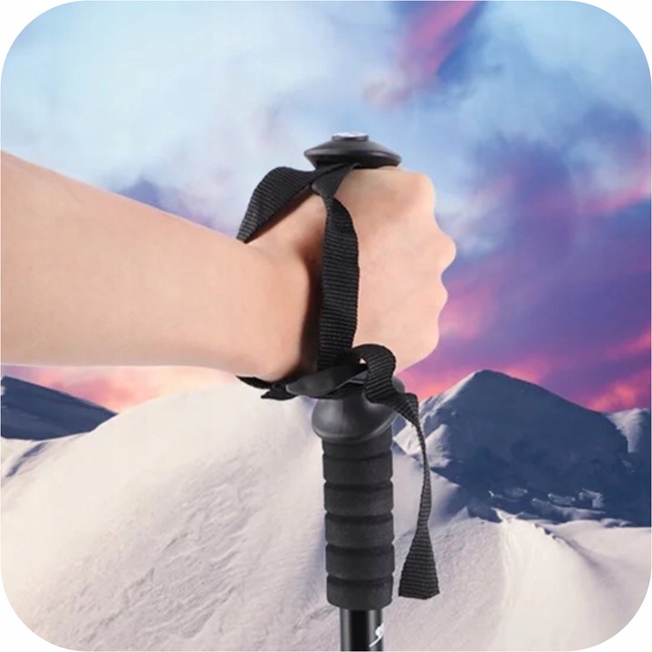 KIJKI DO NORDIC WALKING chodzenia kije trekkingowe MEGA WYGODNE zestaw 2szt