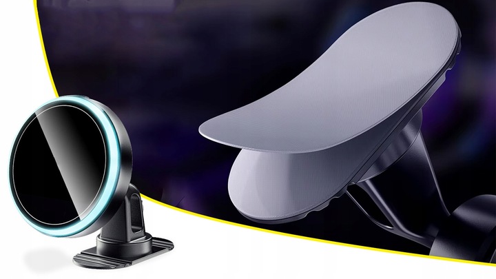 UCHWYT NA TELEFON DO SAMOCHODU ŁADOWARKA INDUKCYJNA SAMOCHODOWA DO MAGSAFE