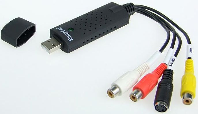 Video GRABBER EasyCap zgrywanie kaset VHS kamer PC WIN 7 8 10