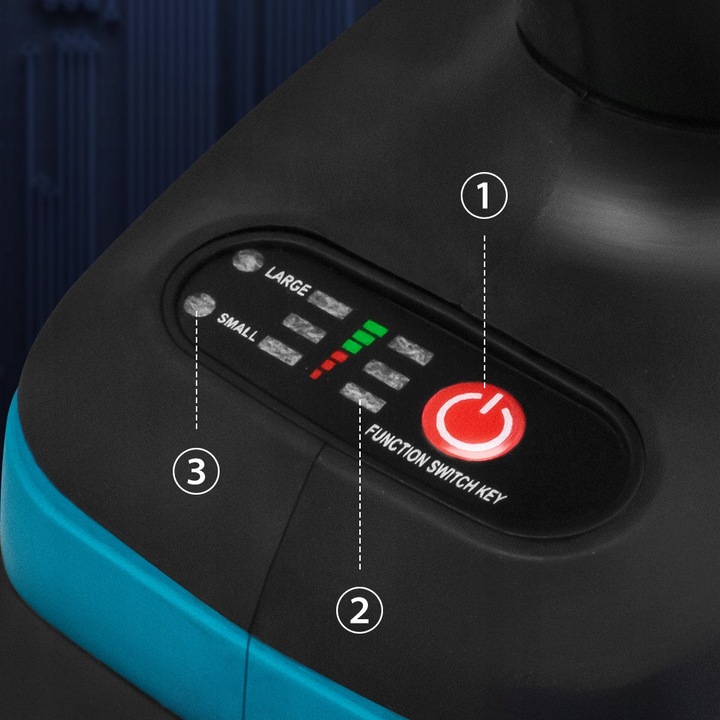 Bezszczotkowy klucz/wkrętarka udarowa 3 w 1 - akumulator, bateria i