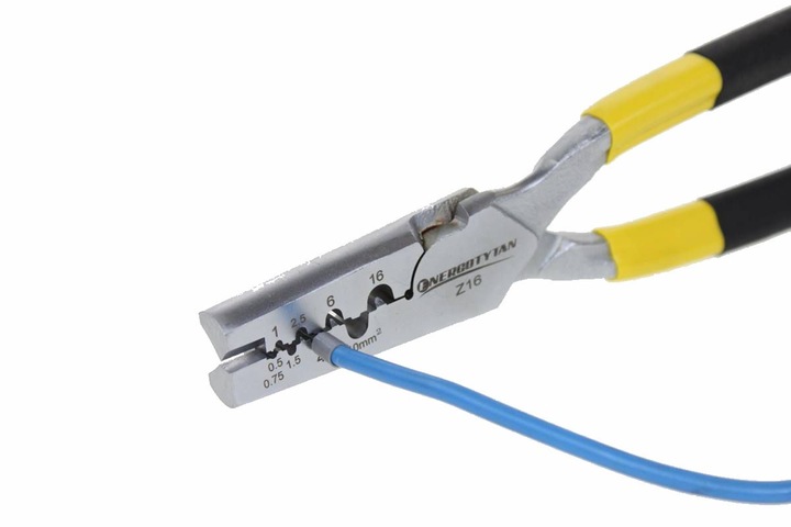 ZACISKARKA TULEJEK PRASKA DO KABLI i KOŃCÓWEK 0,5-16 ENERGOTYTAN Z16 /