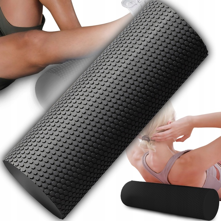 ROLLER DO MASAŻU ĆWICZEŃ ROLER CROSSFIT DUŻY 45,5x15,5CM WAŁEK