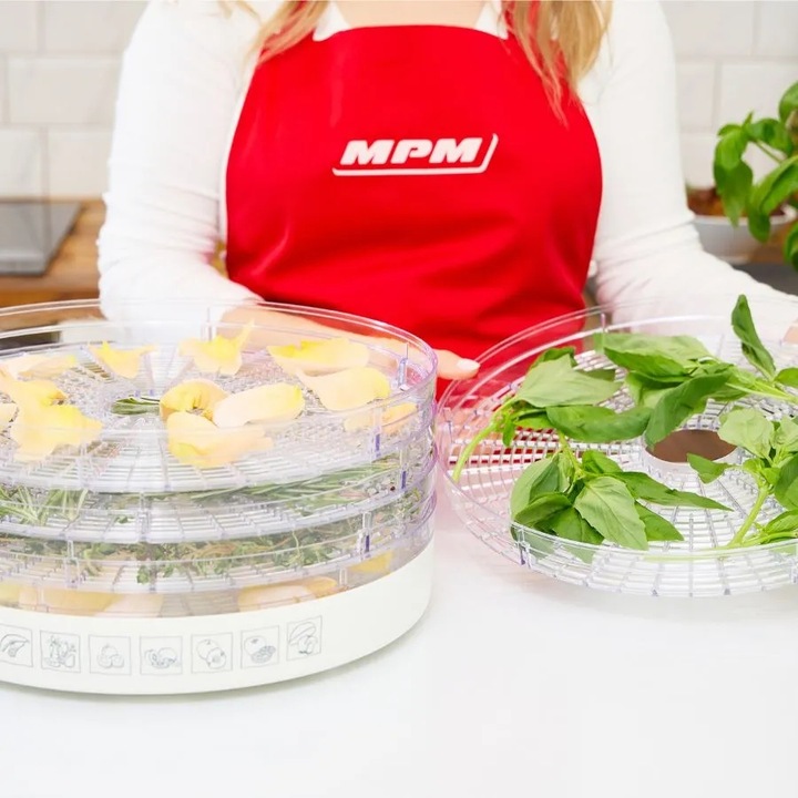 Suszarka do grzybów owoców warzyw duża mocna 5 sit MPM MSG-02