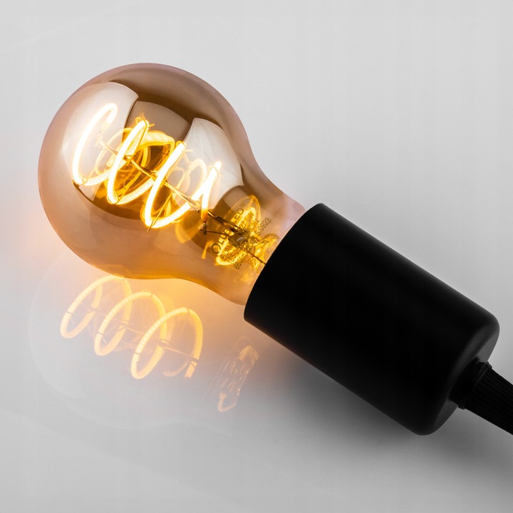 Żarówka LED A60 E27 6W 2200K FILAMENT DYMIONA OZDOBNA RETRO SPIRALNA