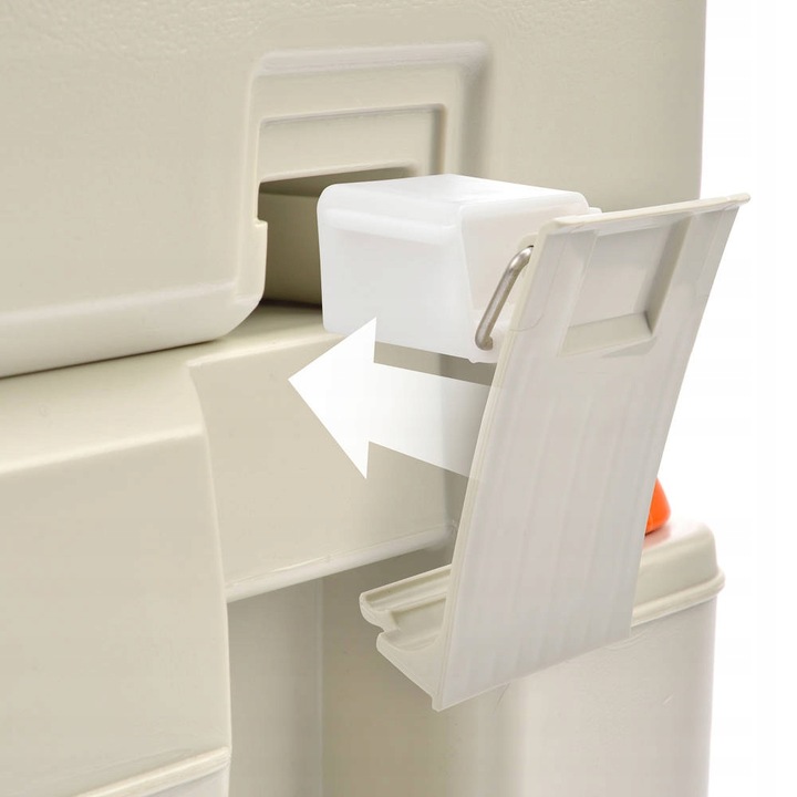 Toaleta turystyczna WC przenośna ze spłuczką działka budowa kemping METEOR