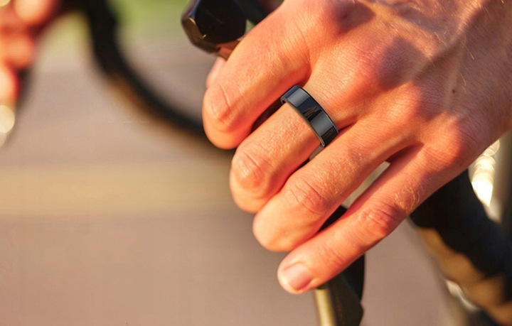 Smartring Colmi R02 20.3mm Smart Ring Roz. 11 Ip68 Monitor Snu Czarny