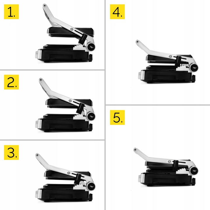 Grill elektryczny Kontaktowy Yoer 2000W +Programator czasu i Temperatury