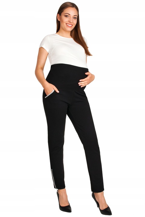 Spodnie ciążowe SUWAKI