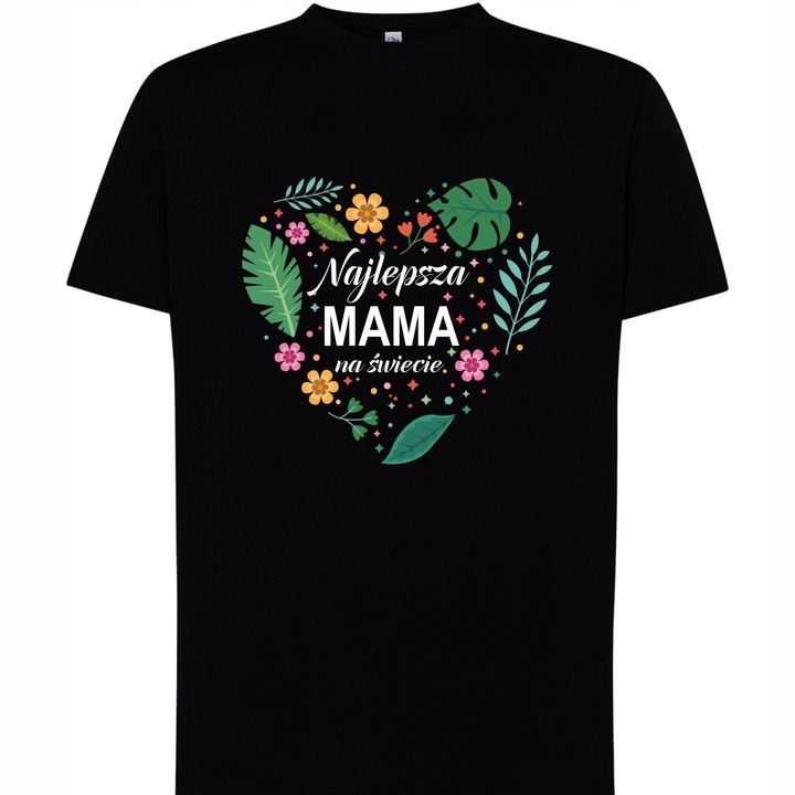 Prezent dla Mamy Koszulka na Urodziny Dzień Matki Święta Najlepsza Mama L
