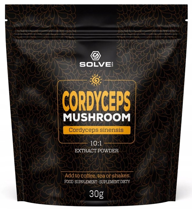 SOLVE LABS Cordyceps Maczużnik Chiński 10:1 proszek 30g