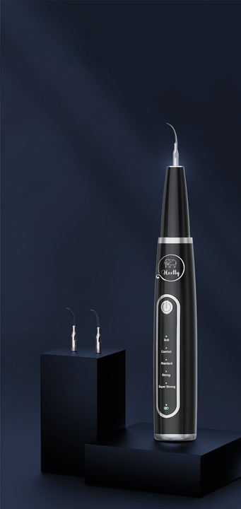 Skaler Ultradźwiękowy Do Zębów - 5 trybów do usuwania kamienia nazębnego