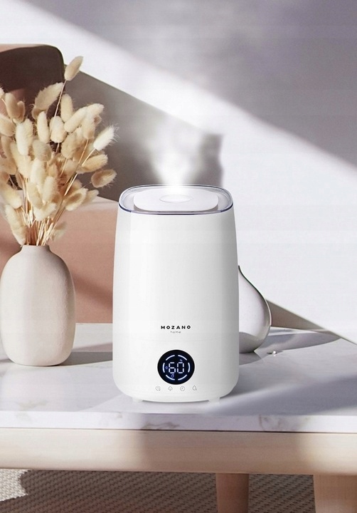 NAWILŻACZ POWIETRZA 3w1 4L HIGROMETR AROMATERAPIA DYFUZOR JONIZATOR