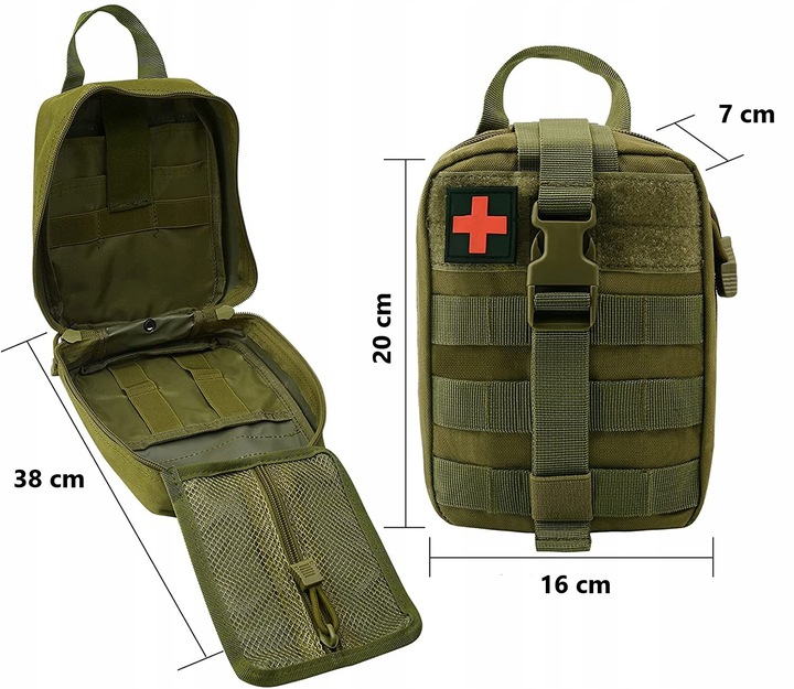 APTECZKA TAKTYCZNA WOJSKOWA Z WYPOSAŻENIEM 23 EL.