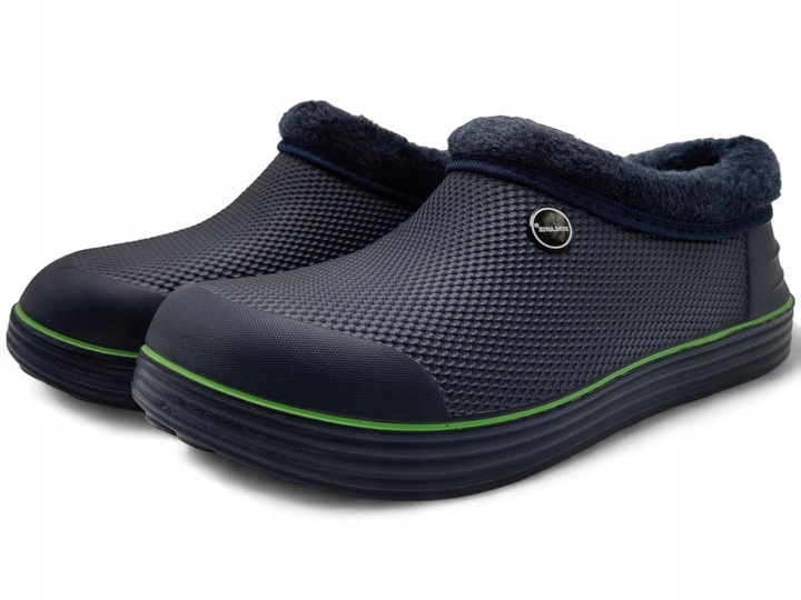 KALOSZE Zimowe MĘSKIE MOCNO Ocieplane Chodaki ŚNIEGOWCE PIANKOWE P3