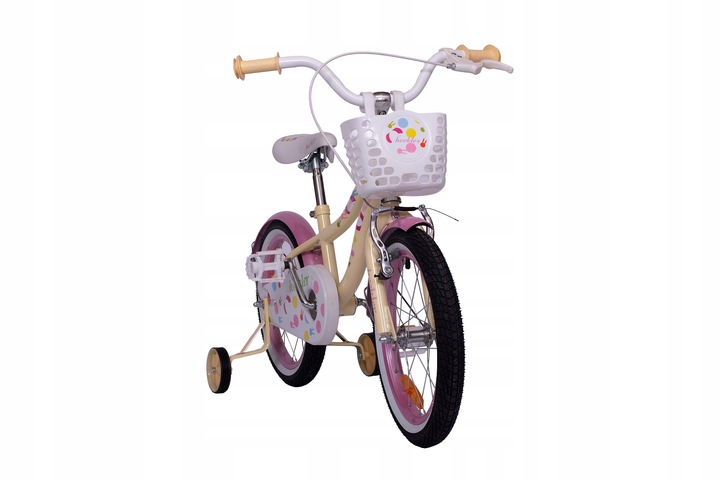 Rowerek dziecięcy Heckler Rainbow 16" White / Yellow